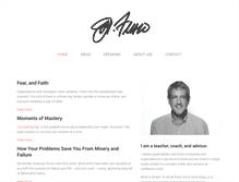 Tablet Screenshot of joefusco.com